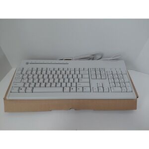 Acer KU-0355 Desktop USB Clacky Keyboard Old Fashioned Style Gray